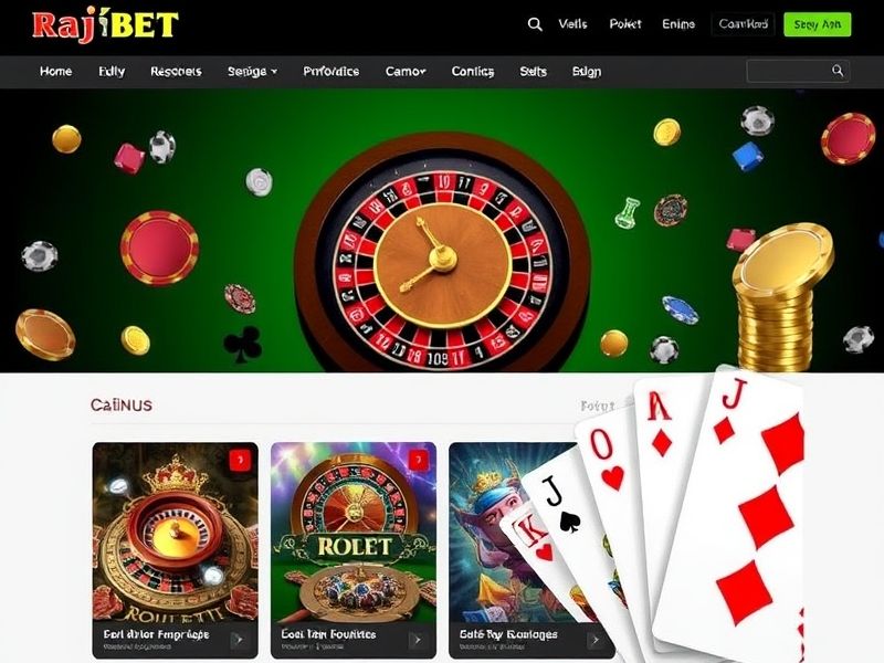 Discover the best in online gambling with Rajbet Online Casino. Play slots, poker, roulette, and more real money games. Claim your Rajbet signup bonus and explore exclusive promotions today.